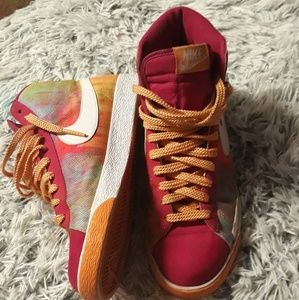 Colorful Nike sneakers